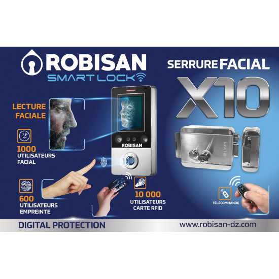 access controller kit with fingerprint and facial recognition ROBISAN X10 access controller kit with fingerprint and facial recognition ROBISAN X10